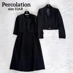 美品 Percolation ブラックフォーマル ジャケット ワンピース 11