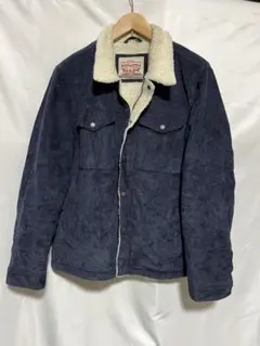 コーデュロイボアジャケット フリースジャケット