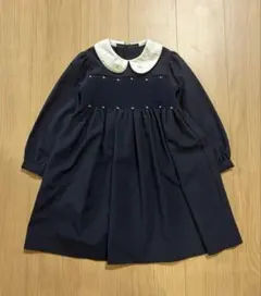 女の子セレモニースモッキンワンピース　120