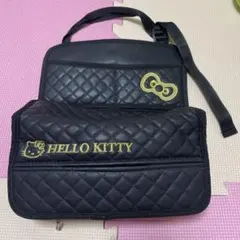 HELLO KITTY 車内収納ケース 黒