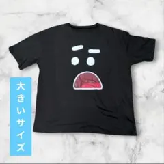 SHEIN オーバーサイズ グラフィックTシャツ XL 黒 ゆるだぼ 568