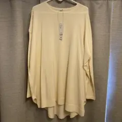 coca（コカ）長袖ニット アイボリー Mサイズ