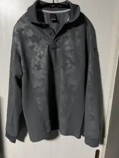 IZ FRONTIER #911 迷彩ポロシャツ Mサイズ グレー