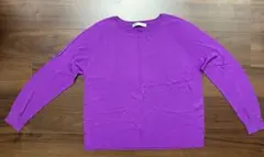 【美品】ZARA パープル　セーター