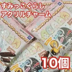 すみっコぐらし アクリルチャーム グリーム in スナック 10個入り
