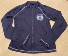 ネイビー ジップアップ ラッシュガード 130サイズ