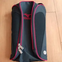 MIZUNO シューズケース 2PK-1330 ブラック レッド