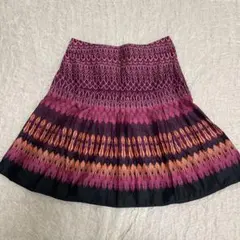 H&M•新品未使用フレアスカート 紫 ピンク オレンジ