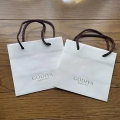 GODIVA ショップ袋 2個セット