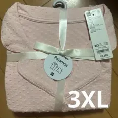 3XL☆GUコットンブレンドパジャマ！新品　ピンクのサムネイル