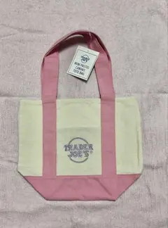 TRADER JOE'S ミニパステルトートバッグ