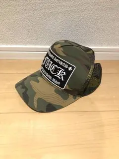 CHROME HEARTS 迷彩トラッカーキャップ