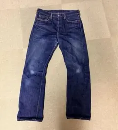 フルカウント 1108 セルビッジ 濃紺 ストレート 革パッチ W31