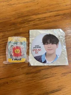 treasure ジェヒョク 缶バッジ truz ガチャLAWOO セット売り