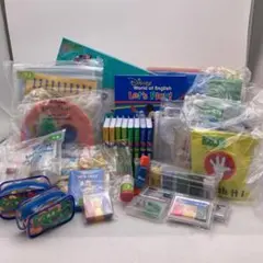 最新　レッツプレイ　ブルーレイ　ディズニー英語システム　DWE　804012