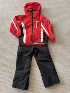 130 デサント　子ども用 スキーウェア セット