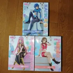 【新品未開封】 ぬーどるストッパー　巡音ルカ　KAITO　MEIKO 3点