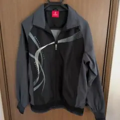 WARMER ブラックジップアップジャケット