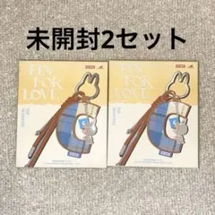 PIN FOR LOVE ペンダント ラブブ アルファベット キーリング 未開封