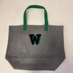 LUDLOW ラドロー メッシュバッグ グレー×グリーン - メルカリ