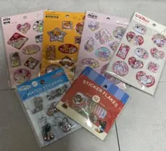 ウォーターシール等　6種　ディズニー