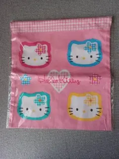 キティちゃん★ウィングキティ★1997年当時物レア フラッグ　旗 ミニステッカー Y2K ハローキティ 別の生命体だから。 SAN-100