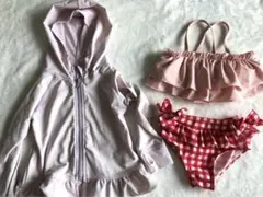 petit main の水着とラッシュガード