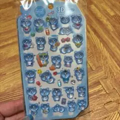 ボンボンドロップシール くま