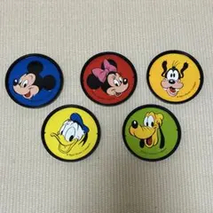 【レトロ】ディズニー コースター 5枚セット