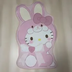 Hello kitty フェアリーラビット特大ダイカットマット　120のサムネイル