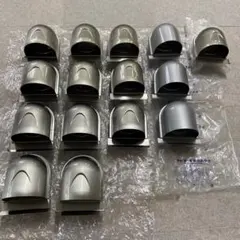 埋め込みフック ツバ付き（大）鉄製メッキ 12個セット トラック荷台