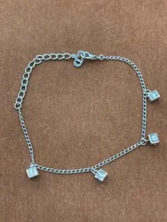 【北M5817】Christian Dior ロゴ キューブ ブレスレットのサムネイル