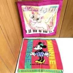 新品未使用　ディズニー　タオルハンカチ　2枚セット