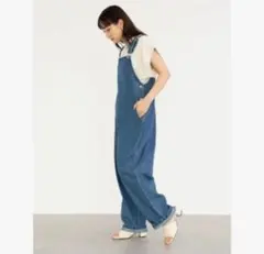 デニム　オーバーオール
