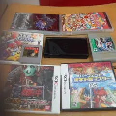 ジャンク。ニンテンドーDSライト本体ソフトまとめ売り