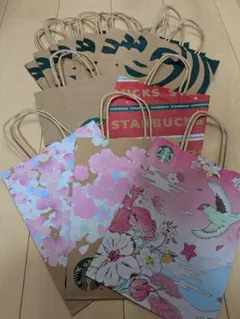 スターバックス　スタバ　ショッパー　紙袋