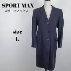 【a1419】SPORT MAX ロング チェスター コート 40 イタリア製のサムネイル