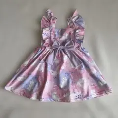 【美品】Catherine Cottage 肩フリル　ワンピース型水着　110