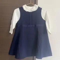 【極美品】コムサ・フォセット　ジャンパースカート　ブラウス　セット