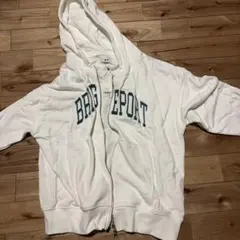 BRIDGEPOINT フード付きパーカー ホワイト