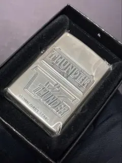 zippo THUNDER V 限定品 シルバーメタル 銀仕上げ 2006年製 - メルカリ