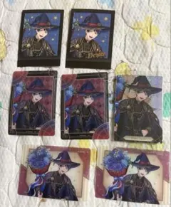 ツイステ　ふぁぼカ　ぱしゃこれ　箔押し　ウエハース　カード　ブルーム　デュース