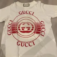 GUCCI ロゴプリント 半袖Tシャツ ホワイト Sサイズのサムネイル