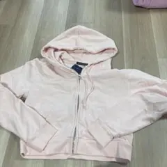 BRANDY MELVILLE ピンク フード付きパーカーのサムネイル