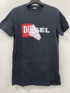 DIESEL 定番ロゴ半袖Tシャツブラック　Sサイズ