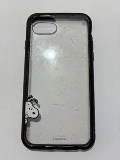 スヌーピー iPhone 7、8、SE2、SE3ケース 透明