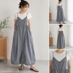 JEANASiS キャミソールワンピース Mサイズ グレーのサムネイル