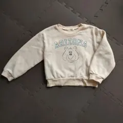 裏起毛120センチ　トレーナー