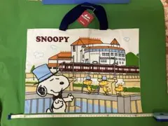 激レア　ファミリア×スヌーピー　阪急電車　宝塚大劇場　コラボトートバッグ