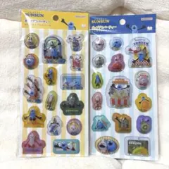 ［正規品］スンスン　ポップデコパーティーわたあめカプセルシール　2セット